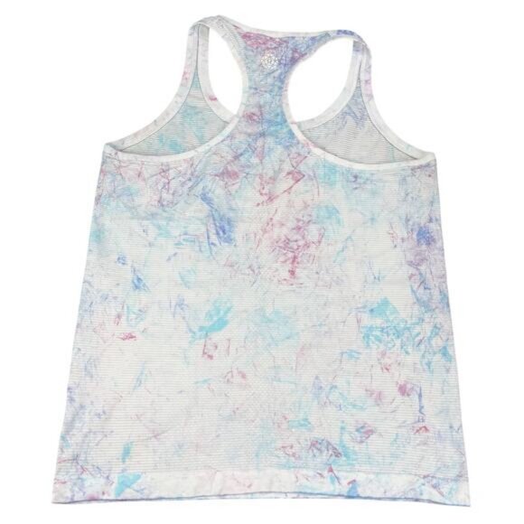 LULULEMON RARE Seawheeze 2019 Swiftly Racerback Tank Tie Dye Size 10 - Picture 4 of 5